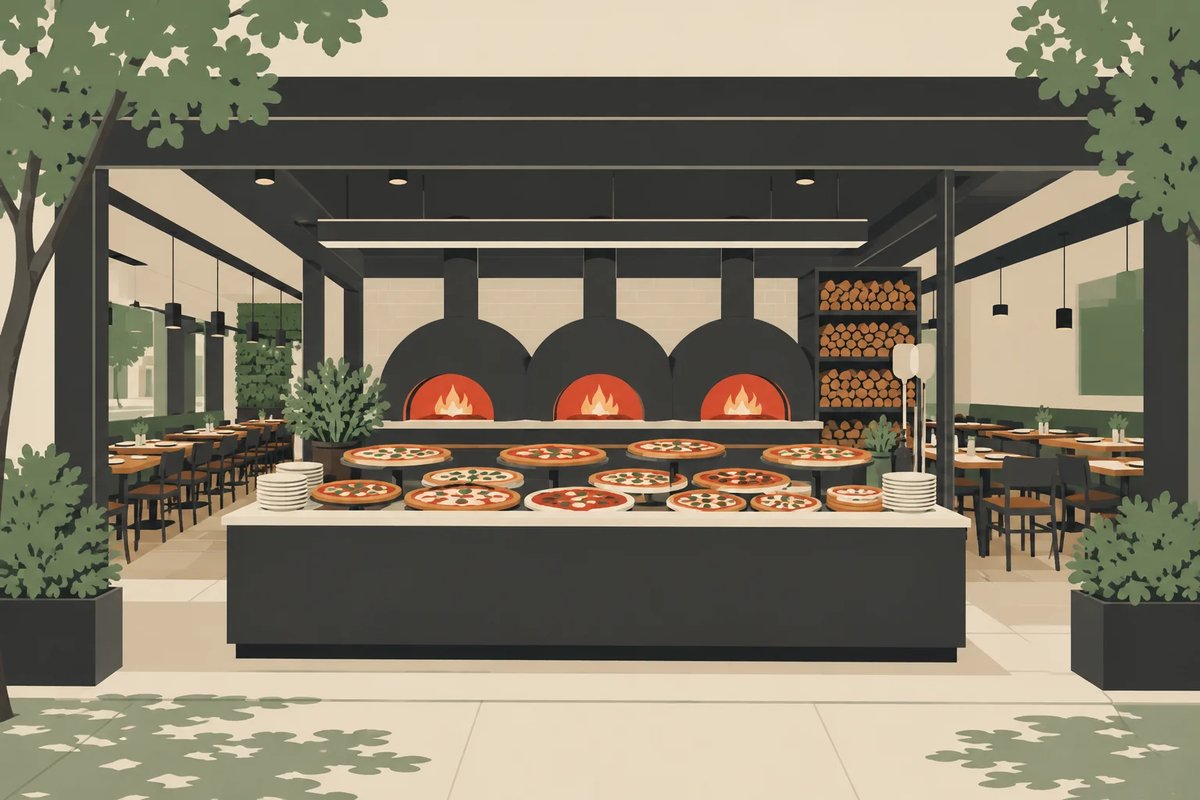 Imagem ilustrativa de 1900 Pizzeria